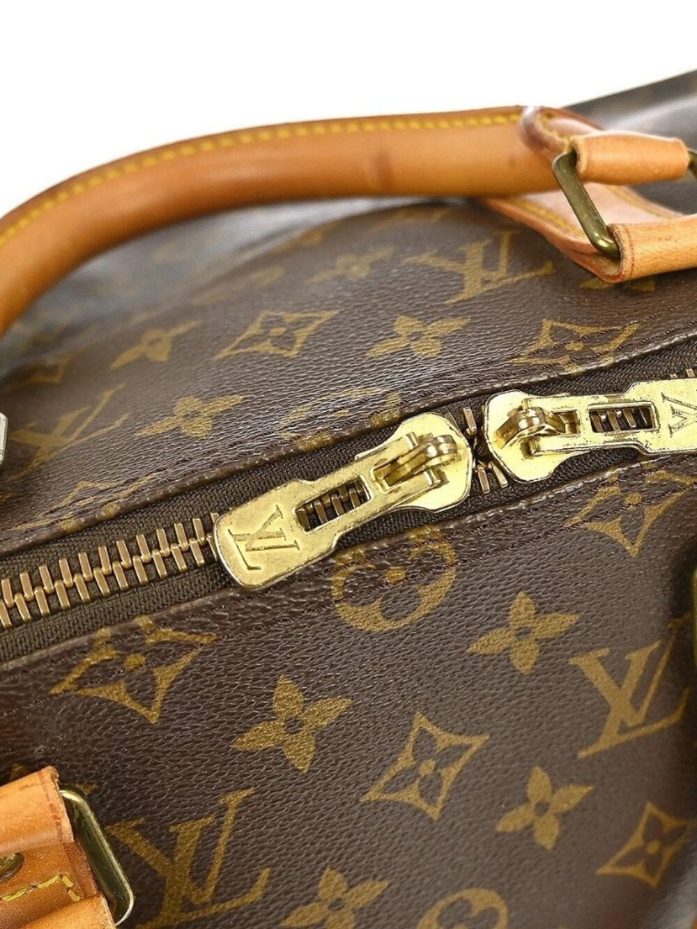 LOUIS VUITTON KEEPALL 50 TRAVEL HANDBAG MONOGRAM - Picture 9 of 16